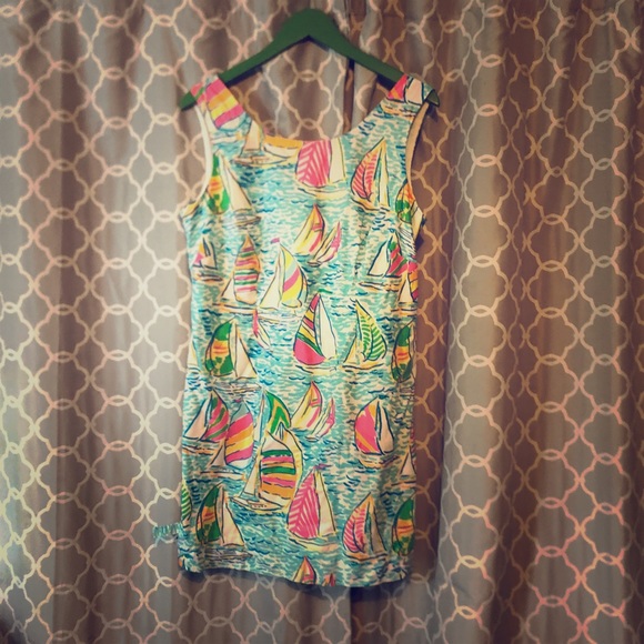 Lilly Pulitzer Gotta Regatta grail Delia 12 Rare!! - Picture 2 of 7